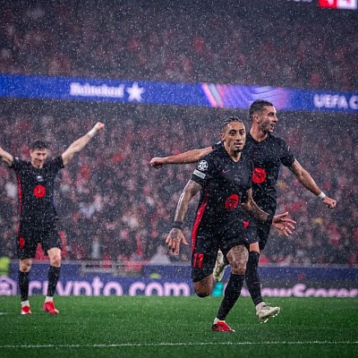 Benfica 4 : 5 barcelona, Champions league.